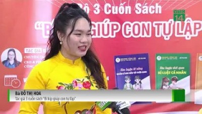 VTC14 đưa tin về lễ ra mắt sách