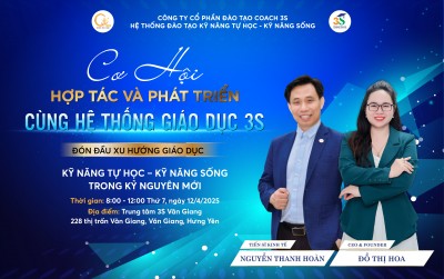 Cơ Hội Hợp Tác & Phát Triển Cùng Hệ Thống Giáo Dục 3S